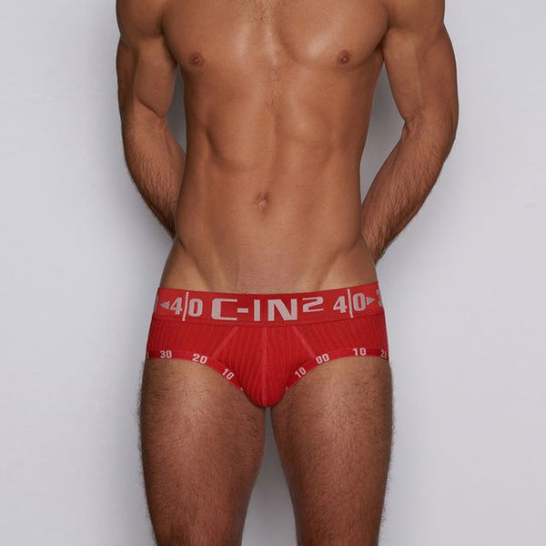 C In² H+A+R+D Low Rise Brief Raddix Red