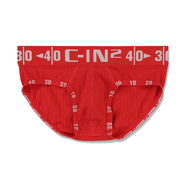 c in² H+A+R+D Low Rise Brief Raddix Red