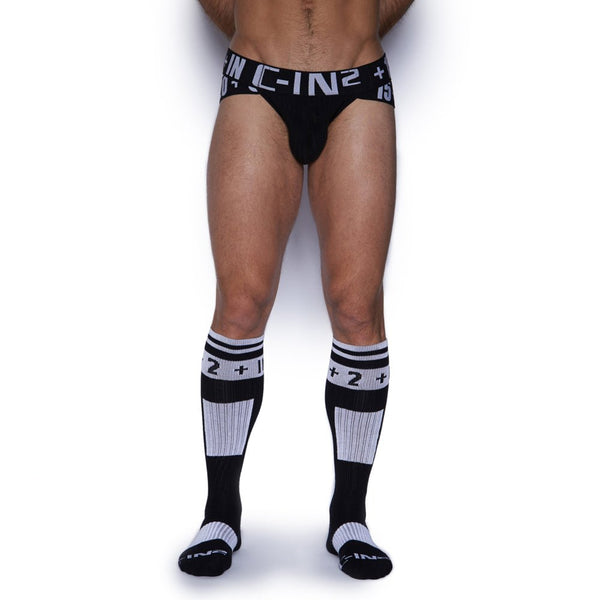 C In² H+A+R+D Soccer Socks Single Pack Black