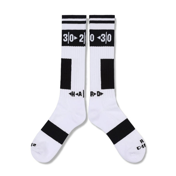 c in² H+A+R+D Soccer Socks Single Pack White