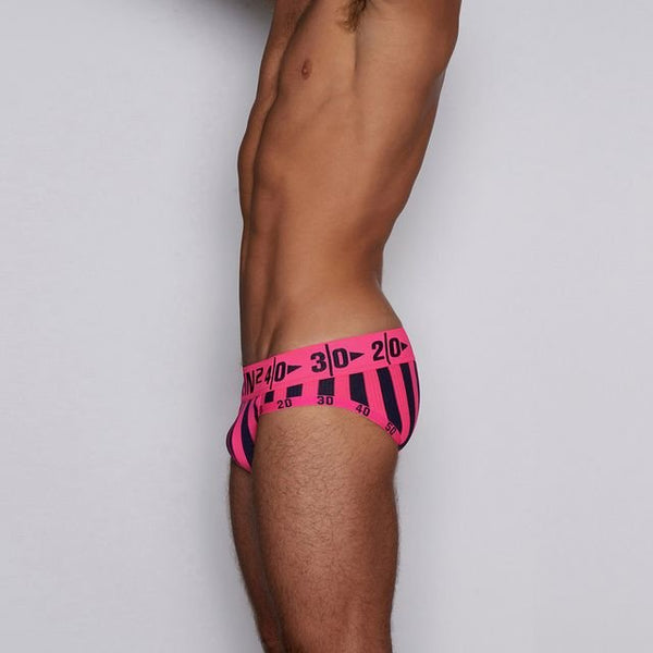 C In² H+A+R+D Sport Brief Pascal Pink