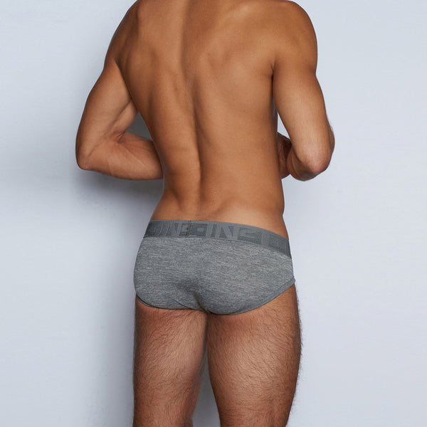 C In² Hand Me Down Low Rise Brief Smoke Heather