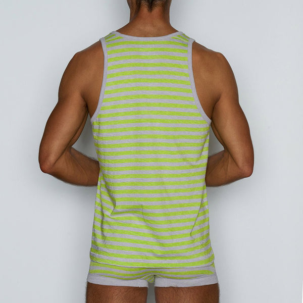 C In² Hand Me Down Relaxed Tank Glenston Grey