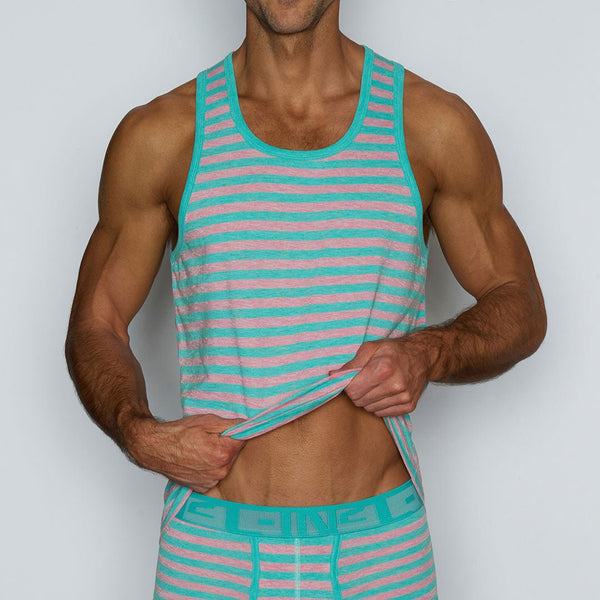 C In² Hand Me Down Relaxed Tank Greko Green