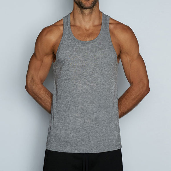 C In² Hand Me Down Relaxed Tank Smoke Heather