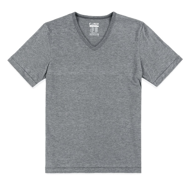 c in² Hand Me Down V-Neck T-Shirt Smoke Heather