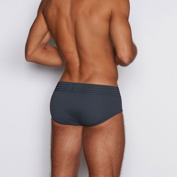 C In² Hard//Core Fly Front Brief Norman Navy
