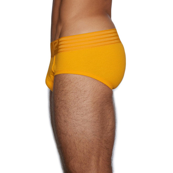 C In² Hard//Core Fly Front Brief Orion Orange