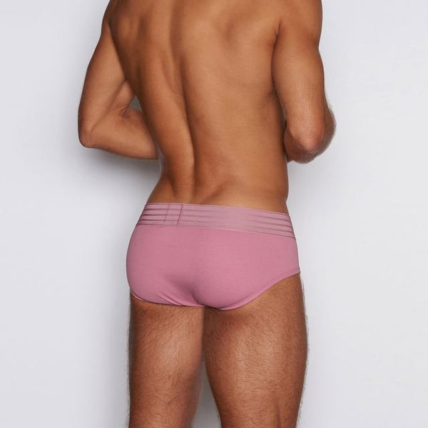 C In² Hard//Core Fly Front Brief Pietro Pink