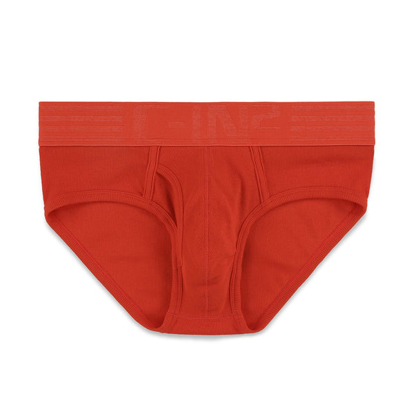 c in² Hard//Core Fly Front Brief Riley Red
