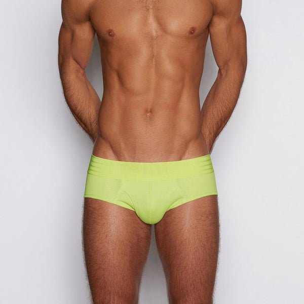 C In² Hard//Core Fly Front Brief Yori Yellow