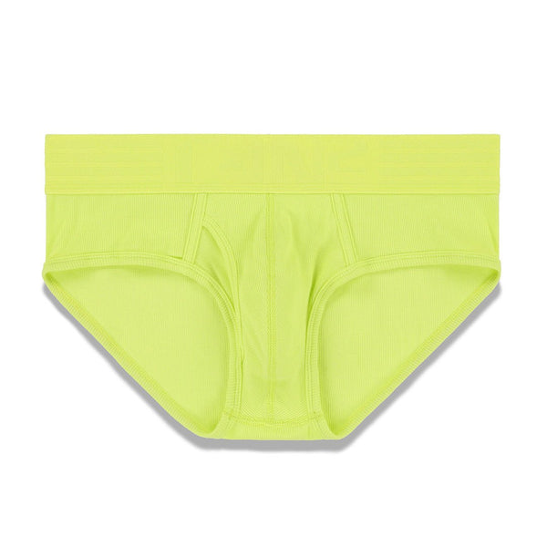 c in² Hard//Core Fly Front Brief Yori Yellow