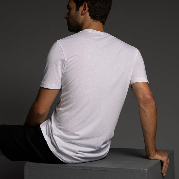 C In² High Twist Summer Crew Neck T-Shirt White