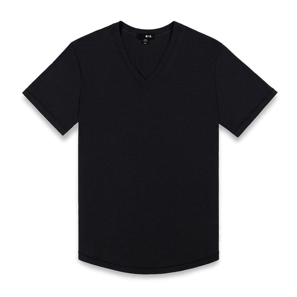 c in² High Twist Summer V-Neck T-Shirt Black