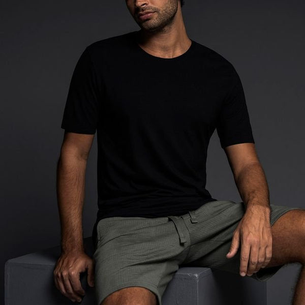 C In² Jersey Crew Neck T-Shirt Black