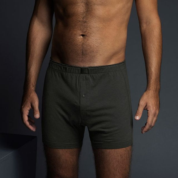 C In² Jersey Fly Front Boxer Beluga Grey