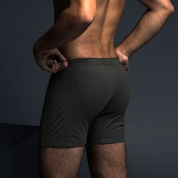 C In² Jersey Fly Front Boxer Beluga Grey