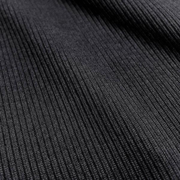 C In² Layers Classic Ribbed Fitted Tank Black