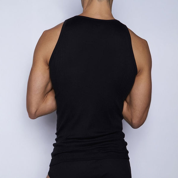 C In² Layers Engine Tank Black