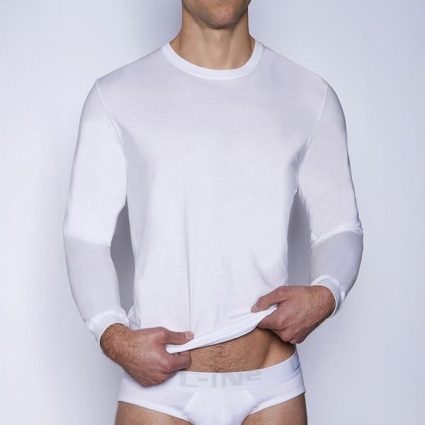 C In² Layers Long Sleeve T-Shirt White