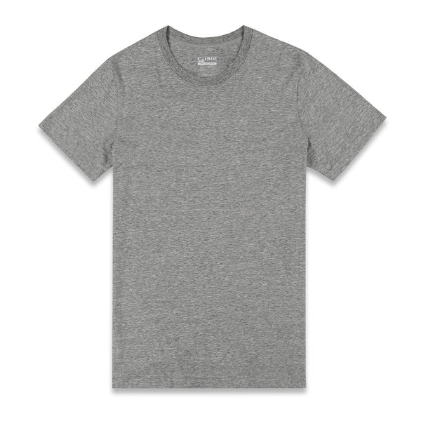 c in² Layers Slim Crew Neck T-Shirt Grey Heather