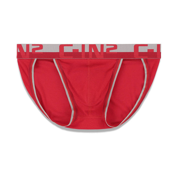 c in² Mesh Dash Brief Randall Red