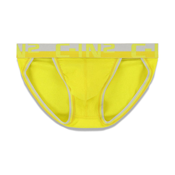 c in² Mesh Dash Brief Yaron Yellow