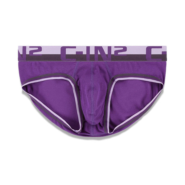 c in² Mesh Low Rise Brief Paco Purple