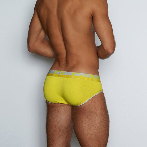 C In² Mesh Low Rise Brief Yaron Yellow