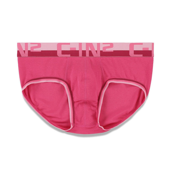 c in² Mesh Mid Rise Brief Pacey Pink