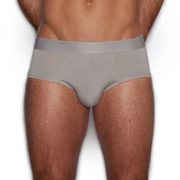 C In² Minimal Mid Rise Brief Gustav Grey