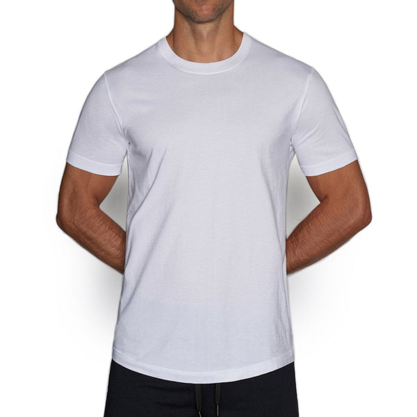 C In² Perfect Pima Relaxed Crew Neck T-Shirt White