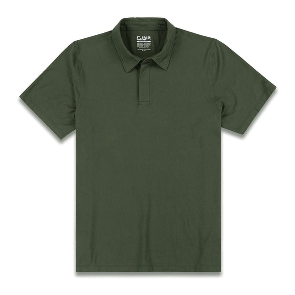 c in² Perfect Pima Relaxed Polo Gladwin Green