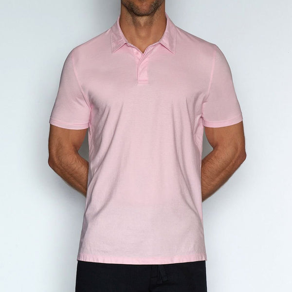 C In² Perfect Pima Relaxed Polo Pino Pink