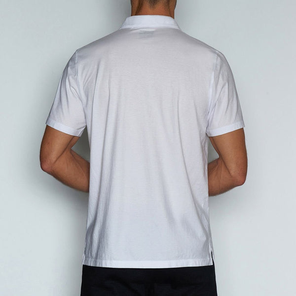 C In² Perfect Pima Relaxed Polo White