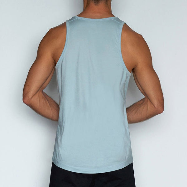 C In² Perfect Pima Relaxed Tank Blythe Blue