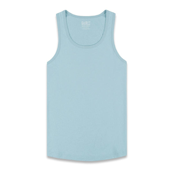 c in² Perfect Pima Relaxed Tank Blythe Blue