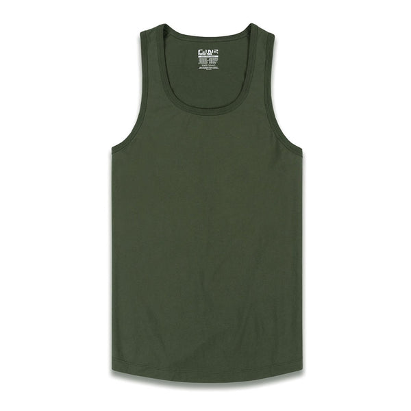c in² Perfect Pima Relaxed Tank Gladwin Green