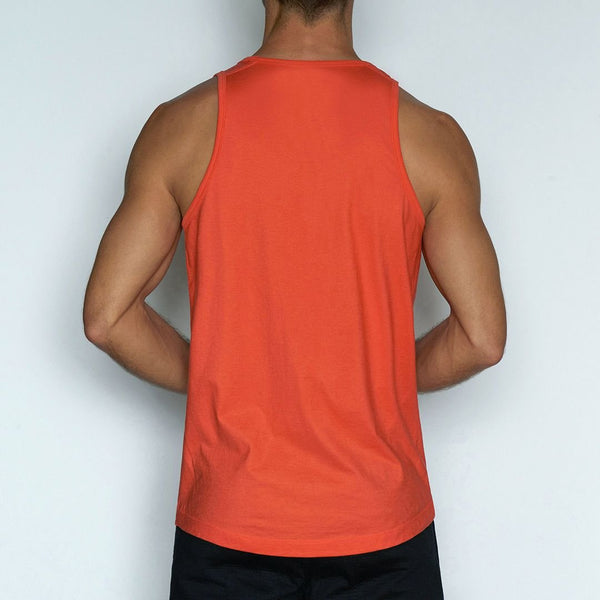 C In² Perfect Pima Relaxed Tank Rylee Red