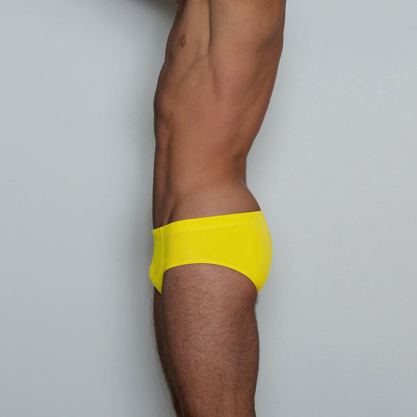 C In² Poolside Swim Brief Lemon Yellow