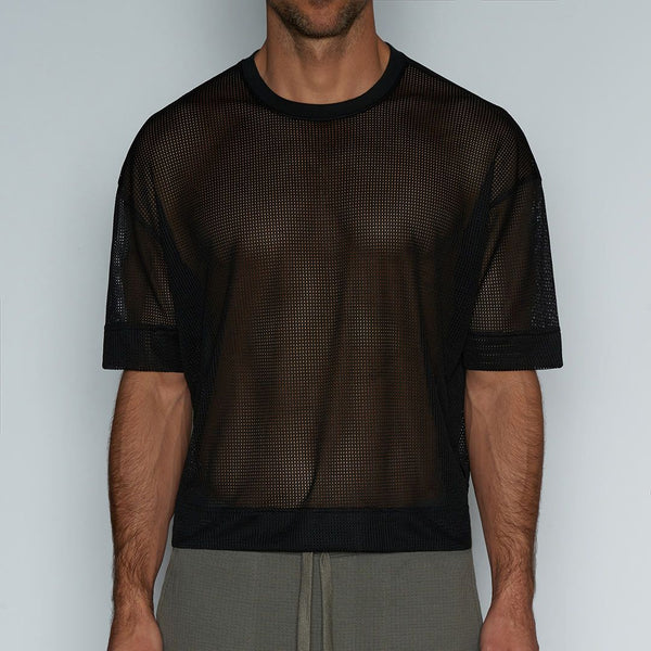 C In² Scrimmage Oversized Cropped Jersey Bob Black