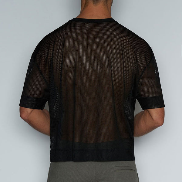 C In² Scrimmage Oversized Cropped Jersey Bob Black