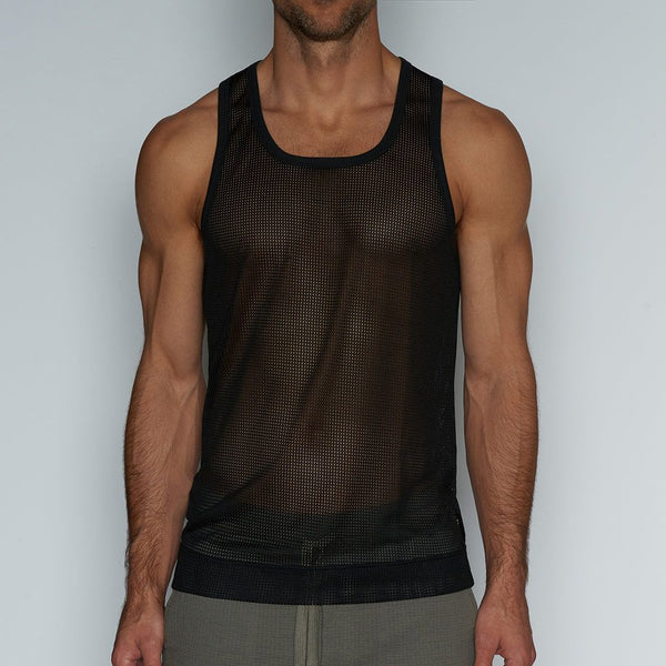 C In² Scrimmage Relaxed Tank Bob Black