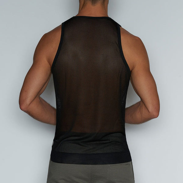 C In² Scrimmage Relaxed Tank Bob Black