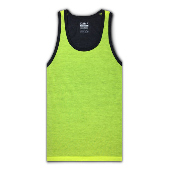 c in² Super Bright Relaxed Tank Jarrod Yellow
