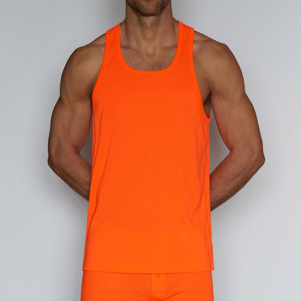 C In² Super Bright Relaxed Tank Ollie Orange