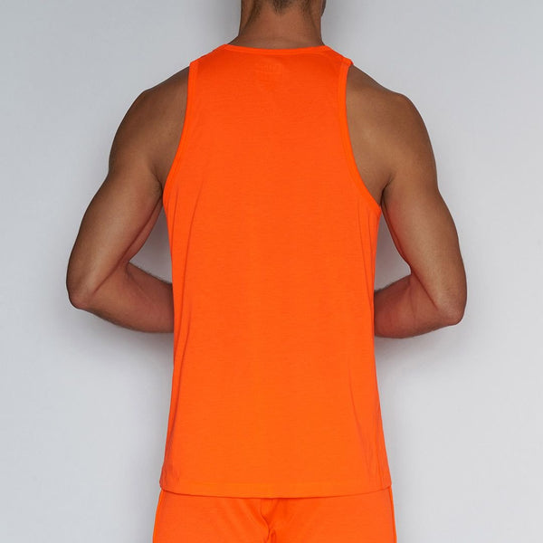 C In² Super Bright Relaxed Tank Ollie Orange