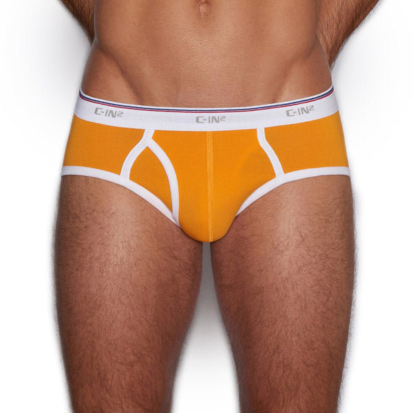 C In² Throwback Fly Front Brief Orlando Orange
