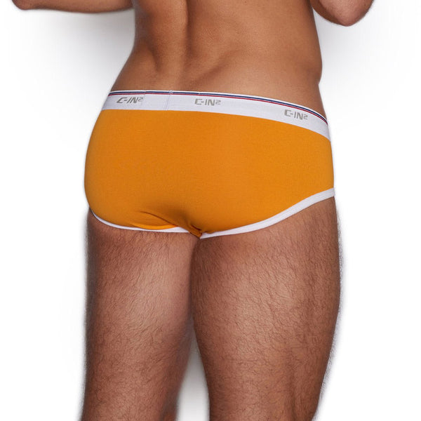C In² Throwback Fly Front Brief Orlando Orange