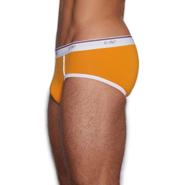 C In² Throwback Fly Front Brief Orlando Orange